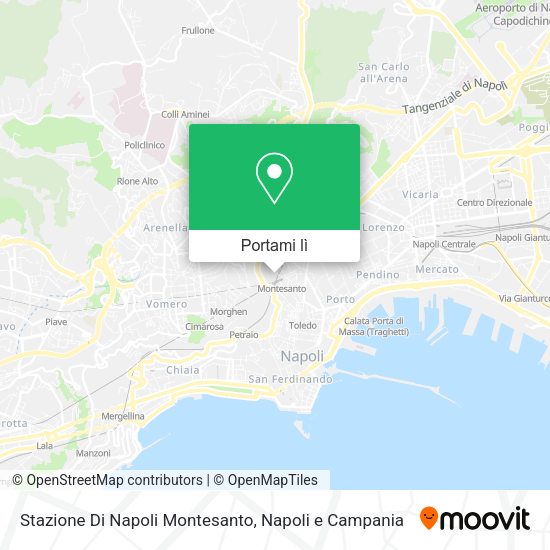 Mappa Stazione Di Napoli Montesanto