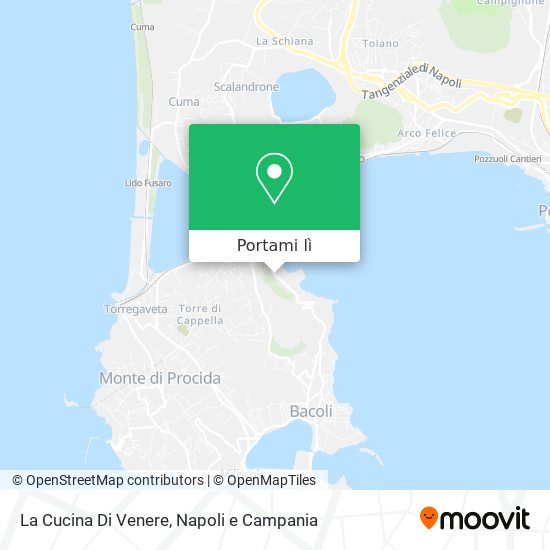 Mappa La Cucina Di Venere