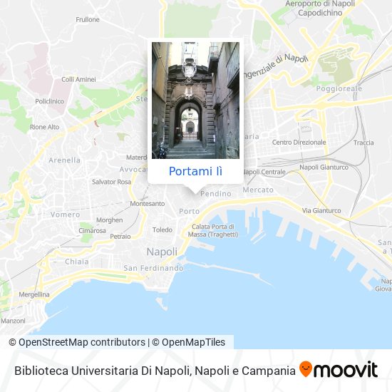 Mappa Biblioteca Universitaria Di Napoli