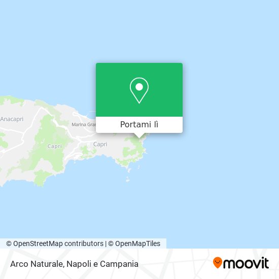 Mappa Arco Naturale