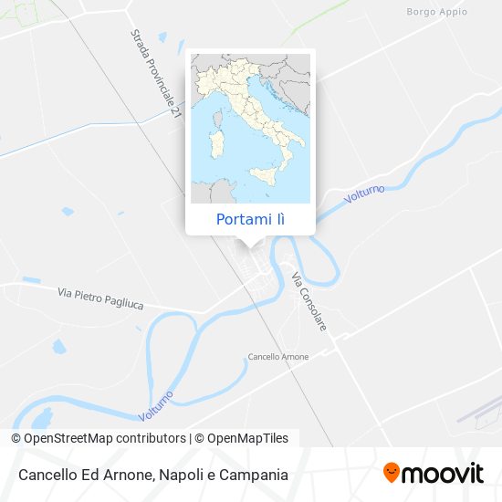 Mappa Cancello Ed Arnone