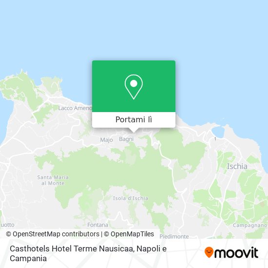Mappa Casthotels Hotel Terme Nausicaa
