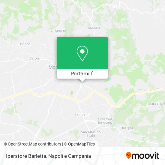Mappa Iperstore Barletta