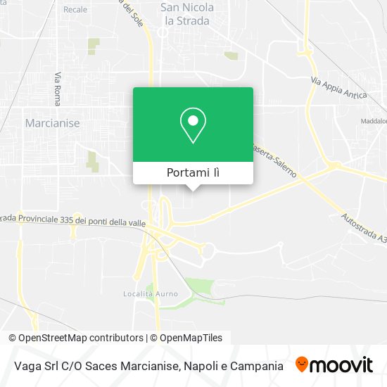 Mappa Vaga Srl C/O Saces Marcianise