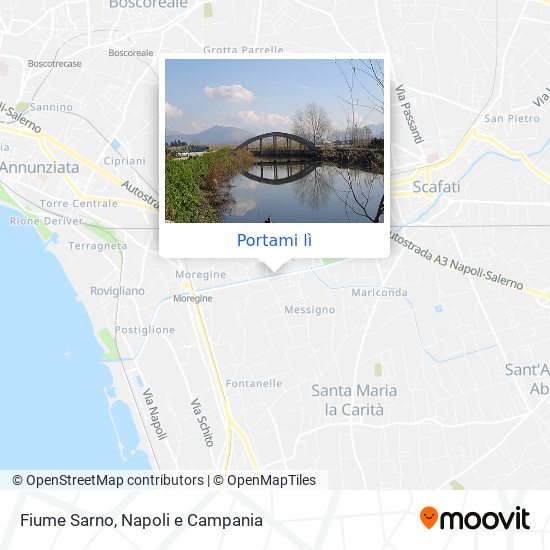 Mappa Fiume Sarno