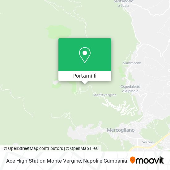 Mappa Ace High-Station Monte Vergine
