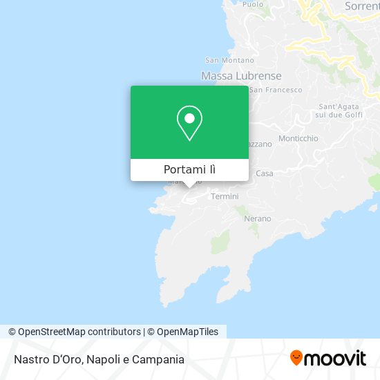 Mappa Nastro D‘Oro