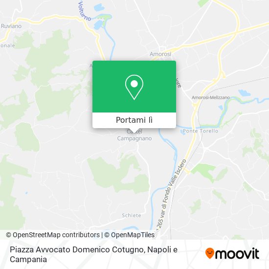 Mappa Piazza Avvocato Domenico Cotugno