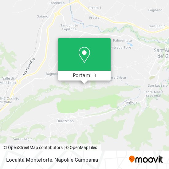 Mappa Località Monteforte