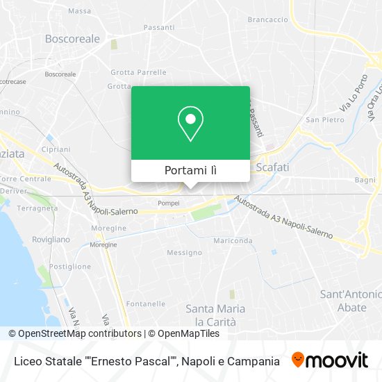 Mappa Liceo Statale ""Ernesto Pascal""