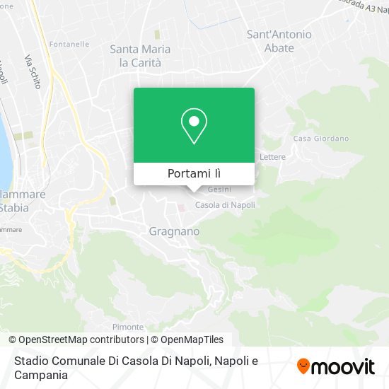 Mappa Stadio Comunale Di Casola Di Napoli