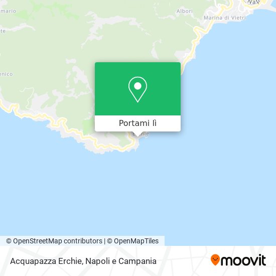 Mappa Acquapazza Erchie