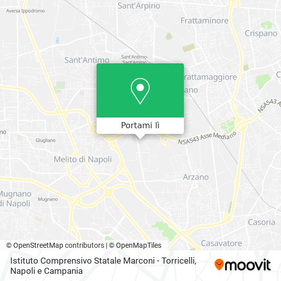 Mappa Istituto Comprensivo Statale Marconi - Torricelli