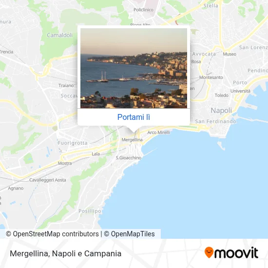 Mappa Mergellina
