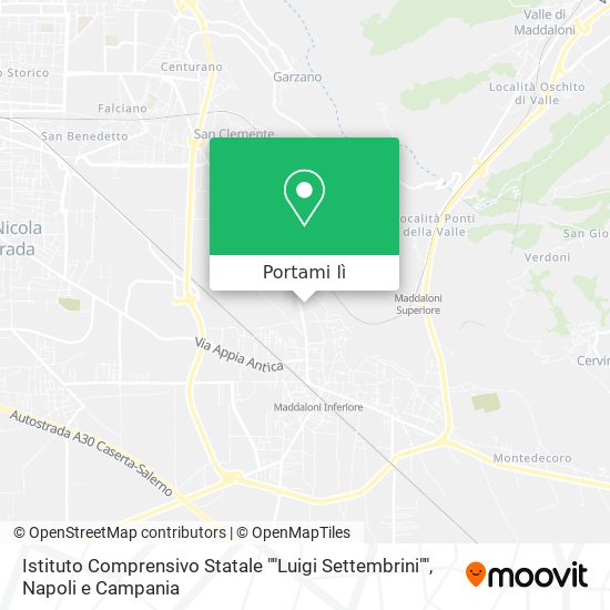 Mappa Istituto Comprensivo Statale ""Luigi Settembrini""