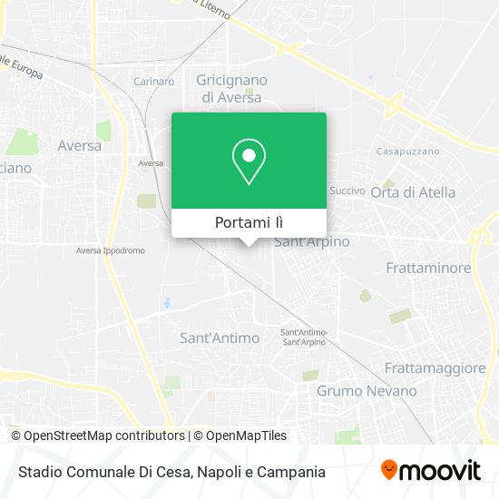 Mappa Stadio Comunale Di Cesa