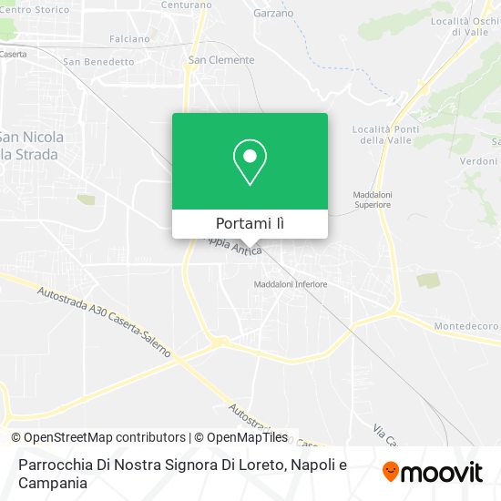 Mappa Parrocchia Di Nostra Signora Di Loreto