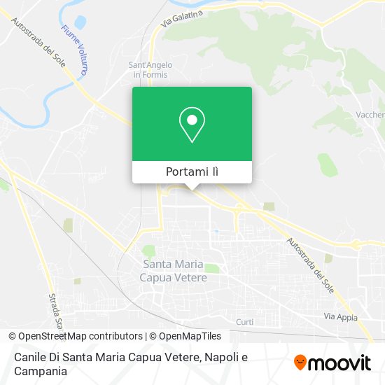 Mappa Canile Di Santa Maria Capua Vetere