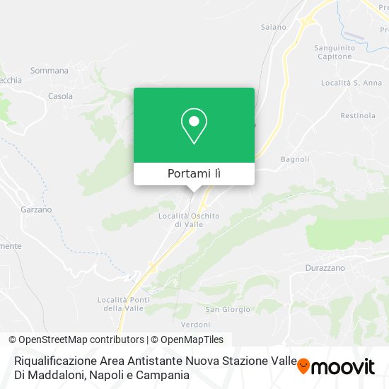Mappa Riqualificazione Area Antistante Nuova Stazione Valle Di Maddaloni