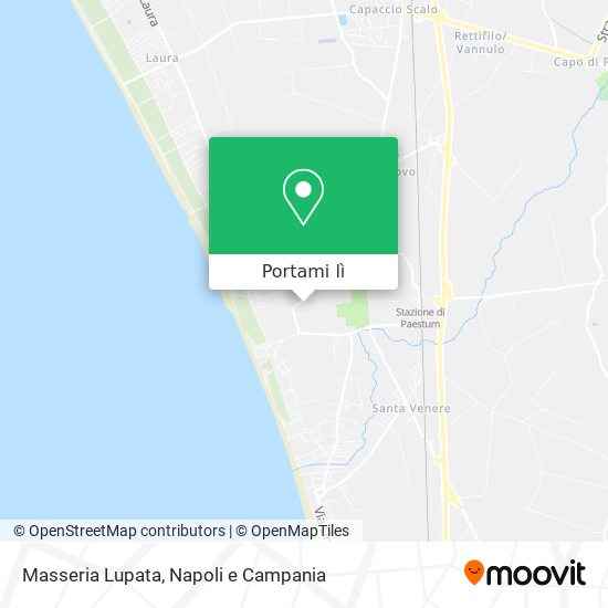 Mappa Masseria Lupata