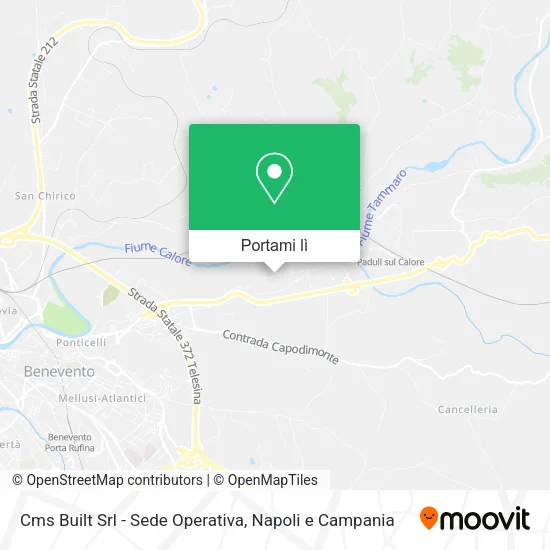 Mappa Cms Built Srl - Sede Operativa