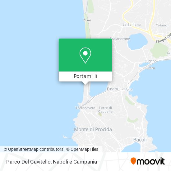 Mappa Parco Del Gavitello
