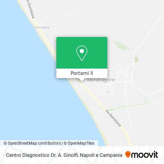 Mappa Centro Diagnostico Dr. A. Ginolfi