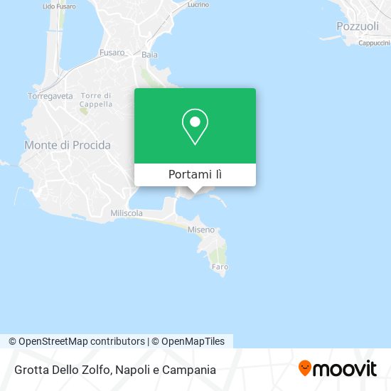 Mappa Grotta Dello Zolfo