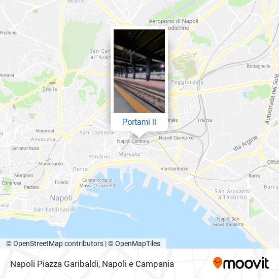 Mappa Napoli Piazza Garibaldi