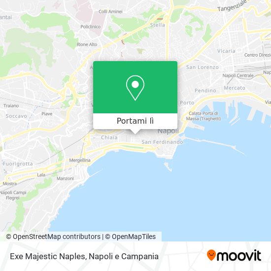 Mappa Exe Majestic Naples