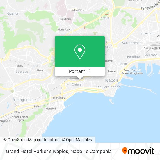 Mappa Grand Hotel Parker s Naples