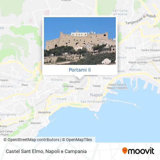 Mappa Castel Sant Elmo