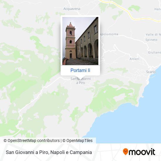 Mappa San Giovanni a Piro