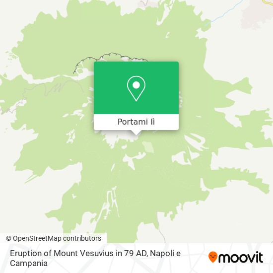 Mappa Eruption of Mount Vesuvius in 79 AD
