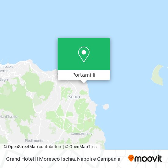 Mappa Grand Hotel Il Moresco Ischia