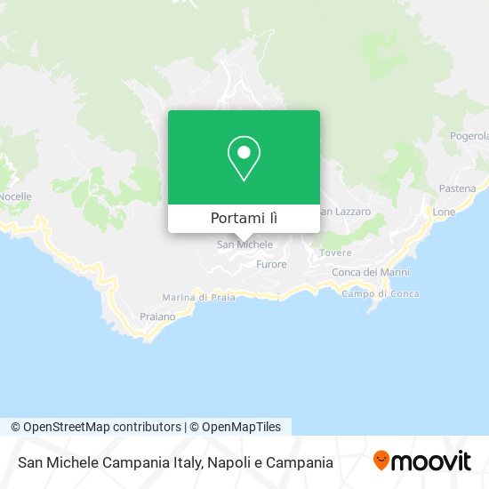 Mappa San Michele Campania Italy