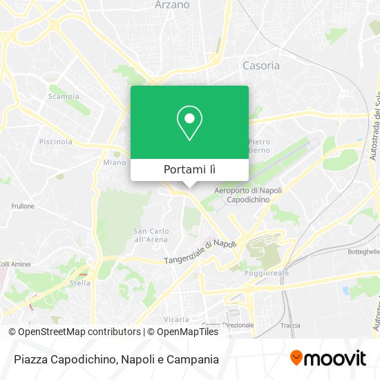 Mappa Piazza Capodichino