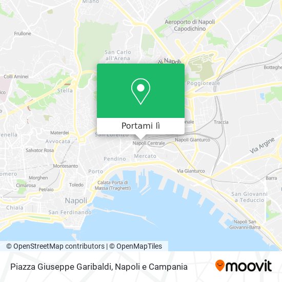 Mappa Piazza Giuseppe Garibaldi