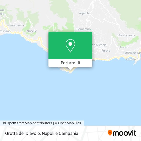 Mappa Grotta del Diavolo