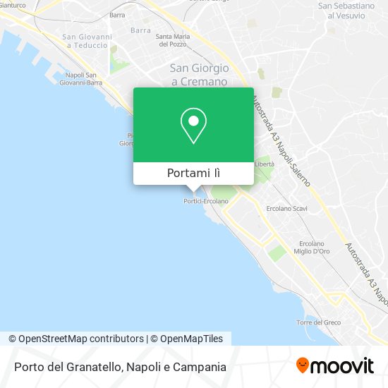 Mappa Porto del Granatello