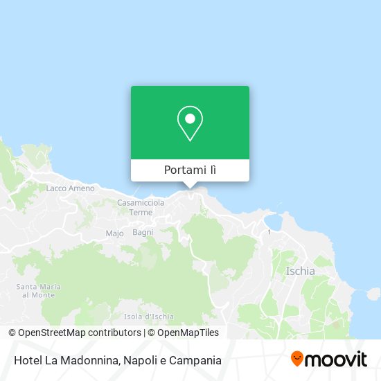 Mappa Hotel La Madonnina