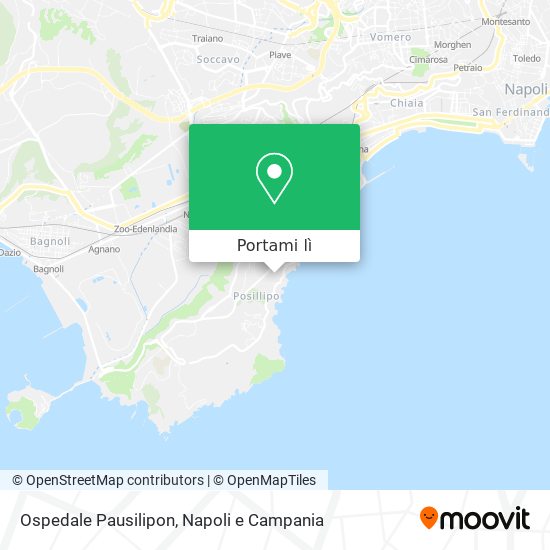 Mappa Ospedale Pausilipon