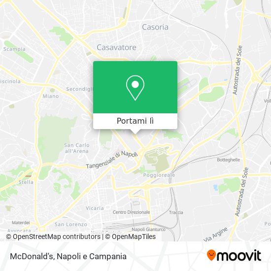 Mappa McDonald's