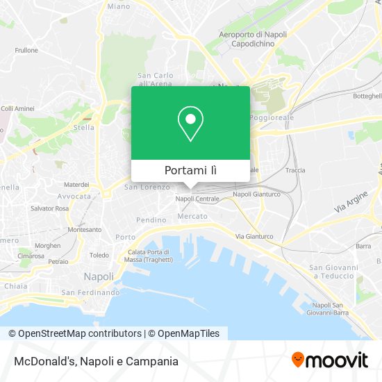 Mappa McDonald's