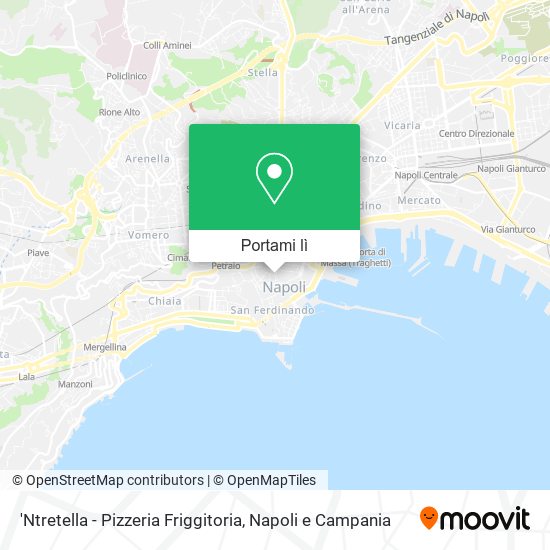 Mappa 'Ntretella - Pizzeria Friggitoria