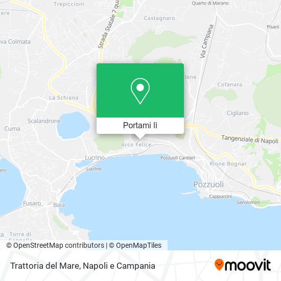 Mappa Trattoria del Mare
