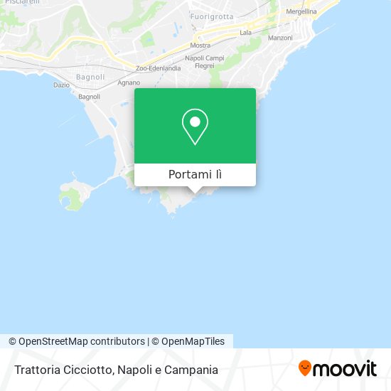 Mappa Trattoria Cicciotto