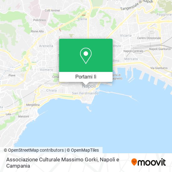 Mappa Associazione Culturale Massimo Gorki