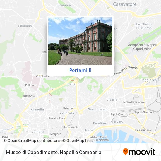 Mappa Museo di Capodimonte
