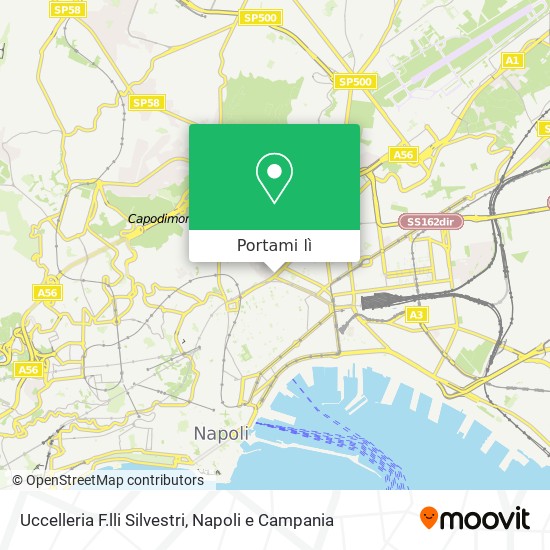 Mappa Uccelleria F.lli Silvestri